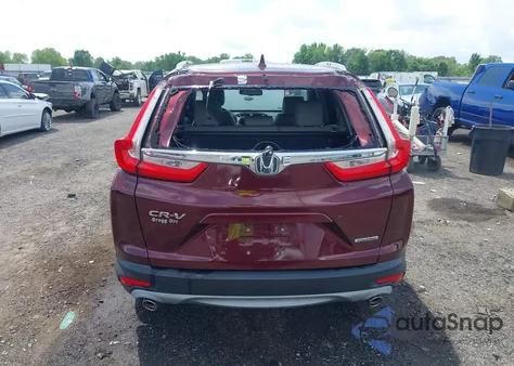 2017 Honda Cr-V Touring из США, поврежденный, VIN 7FARW1H94HE021174